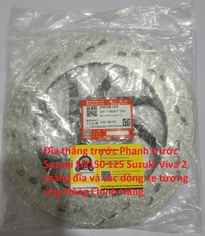 Đĩa thắng trước phanh trước Suzuki EN150, 125 Suzuki Viva 2 thắng đĩa và các dòng xe tương ứng