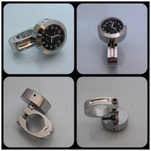 Đồng hồ báo giờ gắn Ghi đông tay lái xe mô tô xe máy ... Chống thấm nước Phát sáng trong tối.