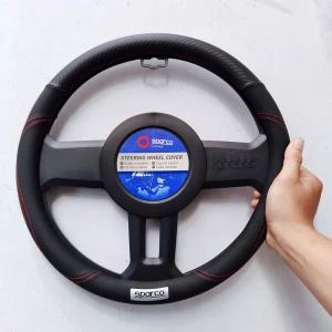 Bọc Vô Lăng Sparco SPC122BK Chính Hãng Bảo Hàng 1 Năm