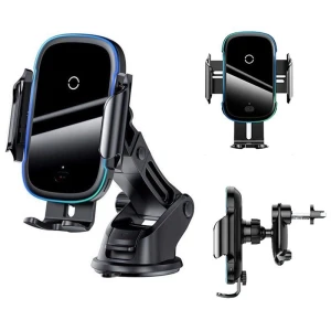 Giá đỡ điện thoại trên ô tô kiêm sạc không dây Baseus 15W