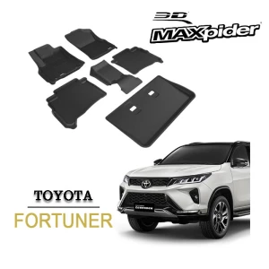 Thảm lót sàn Fortuner, Innova bằng khuôn đúc hãng 3D MAXpider KAGU