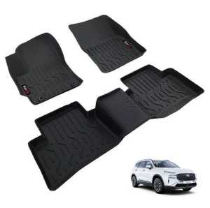 Thảm Lót Sàn Ô Tô Kardo Hyundai Santafe 2021 - Nay - Đồ chơi xe hơi, phụ kiện ô tô, trang trí xe hơi