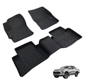 Thảm Lót Sàn Ô Tô Kardo Mitsubishi Triton 2020 - Nay - Đồ chơi xe hơi, phụ kiện ô tô, trang trí xe hơi