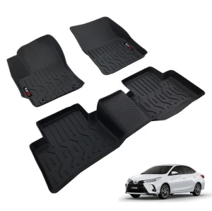 Thảm Lót Sàn Ô Tô Kardo Toyota Vios 2018 - Nay - Đồ chơi xe hơi, phụ kiện ô tô, trang trí xe hơi