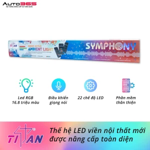 LED VIỀN NỘI THẤT TITAN ULTRA LIGHT - 18 IN 1