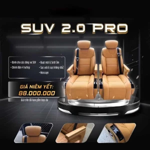 Ghế Limousine SUV 2.0 Pro cho các dòng xe SUV/MPV 7 chỗ