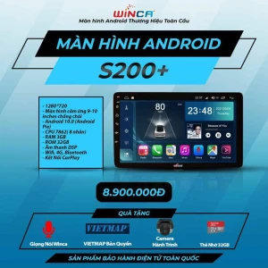 Màn hình Android WINCA S200+ Phiên bản mới