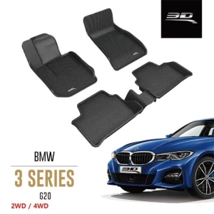 THẢM LÓT SÀN 3D KAGU MAXPIDER CHO BMW 3 SERIES G20 [2019 - 2020]