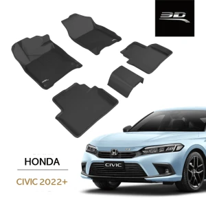 Thảm lót sàn 3D KAGU MAXPIDER cho HONDA CIVIC RS 2022