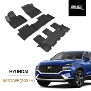 THẢM LÓT SÀN 3D KAGU MAXPIDER CHO HYUNDAI SANTAFE 2021