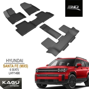 Thảm Lót Sàn 3D Kagu Maxpider Cho Hyundai Santafe 2025