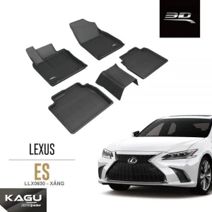 Thảm Lót Sàn 3D Kagu Maxpider Cho Lexus ES250/300 – Xăng [2019-2022+]