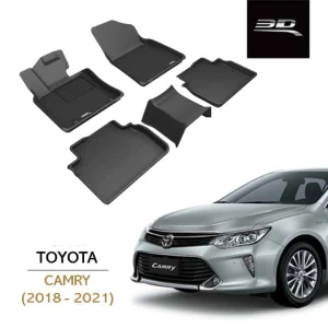 THẢM LÓT SÀN 3D KAGU MAXPIDER CHO TOYOTA CAMRY [2018 - 2021]