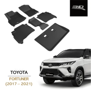 THẢM LÓT SÀN 3D KAGU MAXPIDER CHO TOYOTA FORTUNER [2017 - 2021+]
