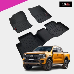 Thảm lót sàn xe FORD RANGER 2023 thương hiệu KARDO
