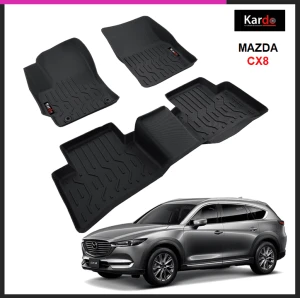 Thảm lót sàn xe MAZDA CX8 thương hiệu KARDO