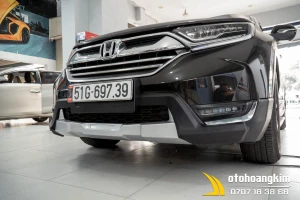 Ốp cản trước Honda Crv 2021 bạc