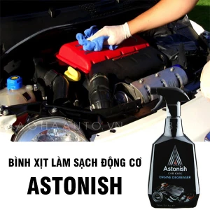 Bình xịt loại bỏ vết bẩn dầu nhớt và làm sạch động cơ Astonish