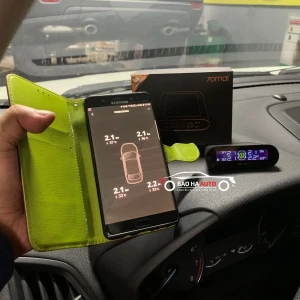 Cảm biến áp suất lốp không dây Xiaomi 70Mai kết nối App điện thoại