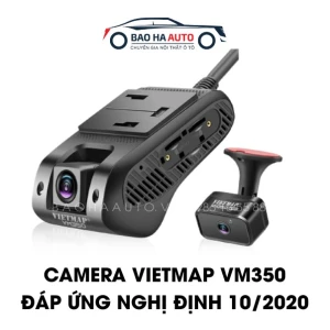 Camera hành trình Vietmap VM350 đáp ứng nghị định 10/2020