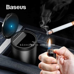 Gạt tàn thuốc có đèn Baseus cho xe ô tô chính hãng