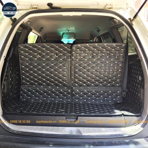 Thảm lót cốp da công nghiệp 5D xe Mitsubishi cao cấp (giá rẻ, đẹp)