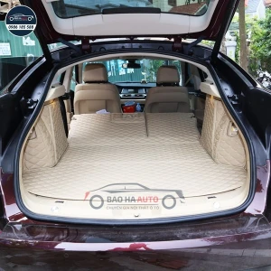 Thảm lót cốp ô tô da carbon 5D xe BMW cao cấp (giá rẻ, mẫu đẹp)