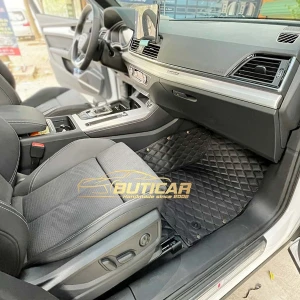 Thảm Lót Sàn Ô Tô Audi Đầy Đủ Form, May Đo Tay Thủ Công