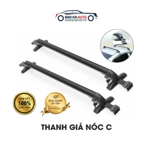 Thanh giá nóc ngang kiểu C- Dành cho các xe không có thanh giá nóc dọc