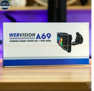 Webvision A69 - Camera hành trình ghi hình trước sau cao cấp
