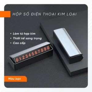 Hộp số điện thoại kim loại - MuCAR