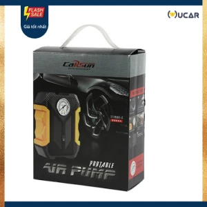 Máy bơm lốp xe ô tô Carsun - đồng hồ cơ