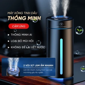 Máy Khuếch Tán Tinh Dầu Air Humidifier Ô Tô Sạc Pin - MuCAR