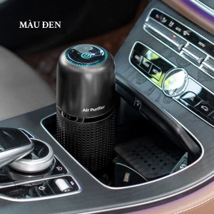 Máy lọc không khí mini Air Purifier khử mùi diệt khuẩn trên ô tô