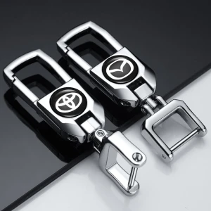 Móc chìa khóa Logo hãng xe kim loại tiện dụng
