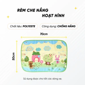 Rèm che nắng hoạt hình - MuCAR