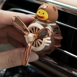 Sáp Thơm Gắn Cửa Gió Ô Tô Hình Máy Bay Dễ Thương