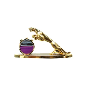 Tượng nước hoa báo vàng để xe ô tô - MuCAR