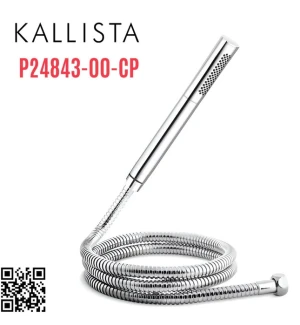 Bộ dây bát sen tắm cầm tay màu chrome Kallista P24843-00-CP