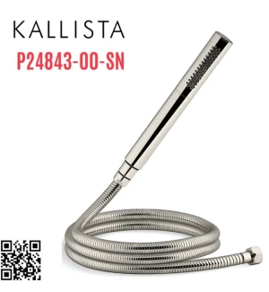 Bộ dây bát sen tắm cầm tay màu nickel Kallista P24843-00-SN
