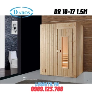 Phòng xông hơi khô Daros DR 16-17 1.5m