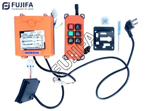 Bộ điều khiển từ xa cho máy tời và rùa điện FUJIFA 6 nút 220V, F21-W4S