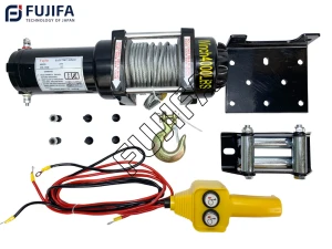 Máy tời điện ắc quy FUJIFA 4000 LBS 12V/24V 1800KG