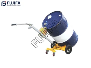 Xe đẩy thùng phuy FUJIFA 450kg di chuyển