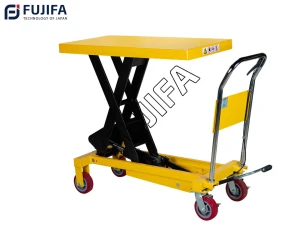 Xe nâng bàn FUJIFA 1000kg khung kéo đơn cao 1m