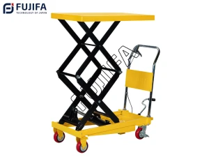 Xe nâng bàn FUJIFA 800kg khung kéo đôi cao 1.5m