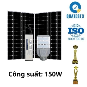 150W ĐÈN CÔNG TRÌNH NĂNG LƯỢNG MẶT TRỜI 150W KITAWA - BCCT11-150W