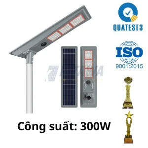 300W Đèn Liền Thể Năng Lượng Mặt Trời 300W Kitawa LT13300