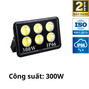 300W Đèn Pha LED Điện 300W Chống Chói, Ánh Sáng Trắng AC.DP01.300