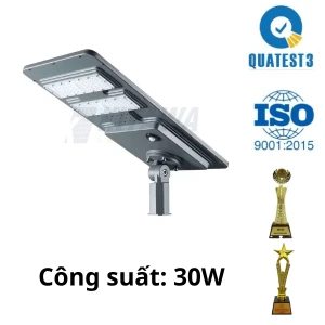 30W Đèn Liền Thể Công Trình Năng Lượng Mặt Trời 30W Zeus - Z.30